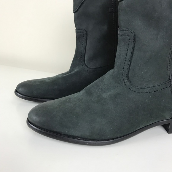 NEW Frye Cara Roper Short Leather Riding Boots - 7 - Picture 5 of 13